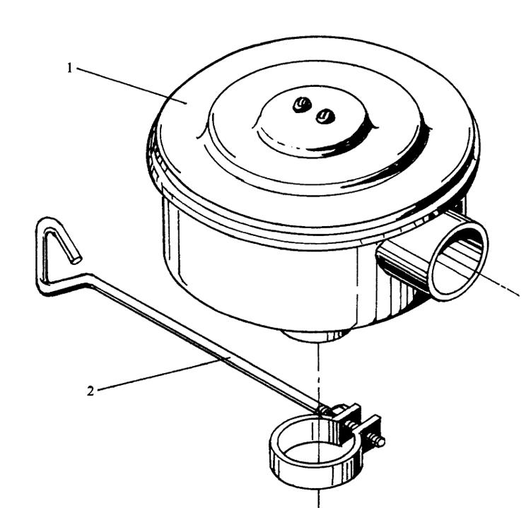 YTO engine Air Cleaner Installation Assembly (Ⅲ) YTO engine Air Cleaner Installation Assembly (Ⅲ)