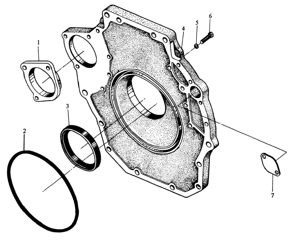 YTO engine Flywheel Housing Assembly (Ⅰ) YTO engine Flywheel Housing Assembly (Ⅰ)
