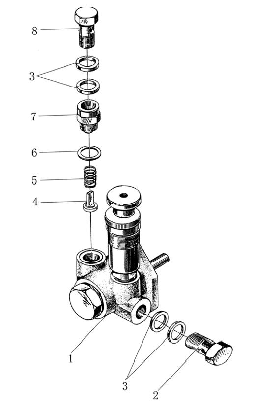 YTO engine Feed pump Assembly YTO engine Feed pump Assembly