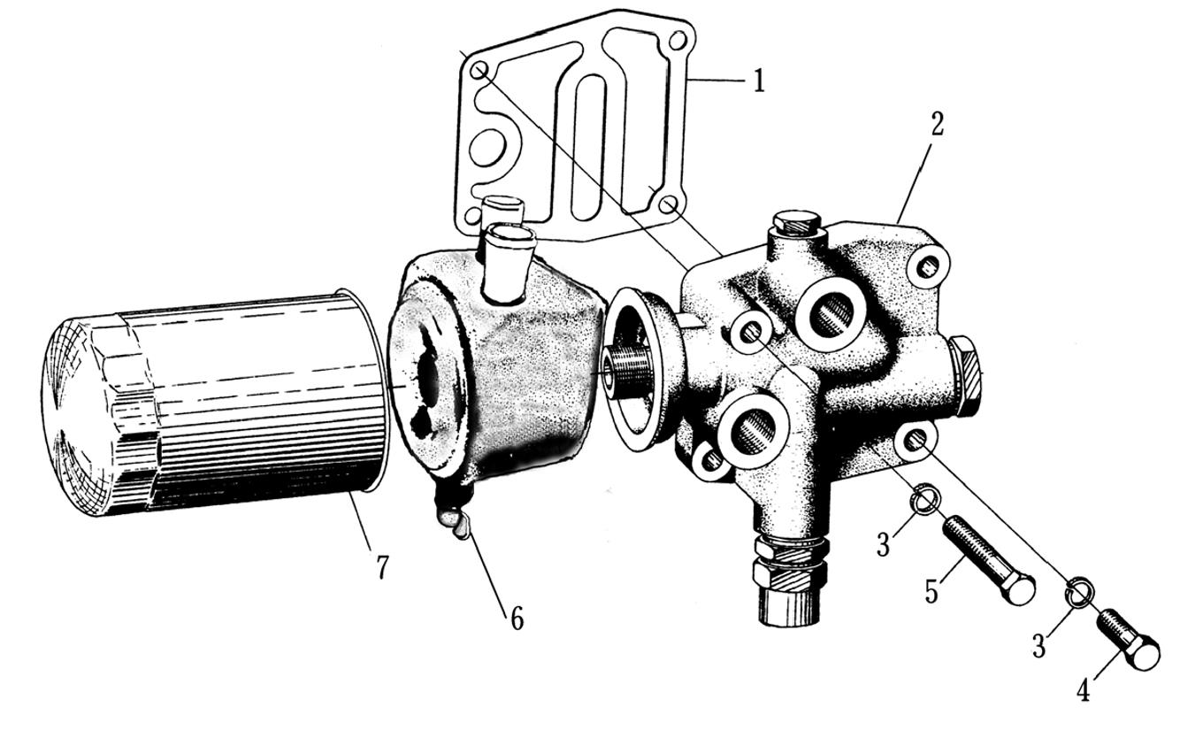 YTO engine Oil Filter Assembly YTO-engine-Oil-Filter-Assembly