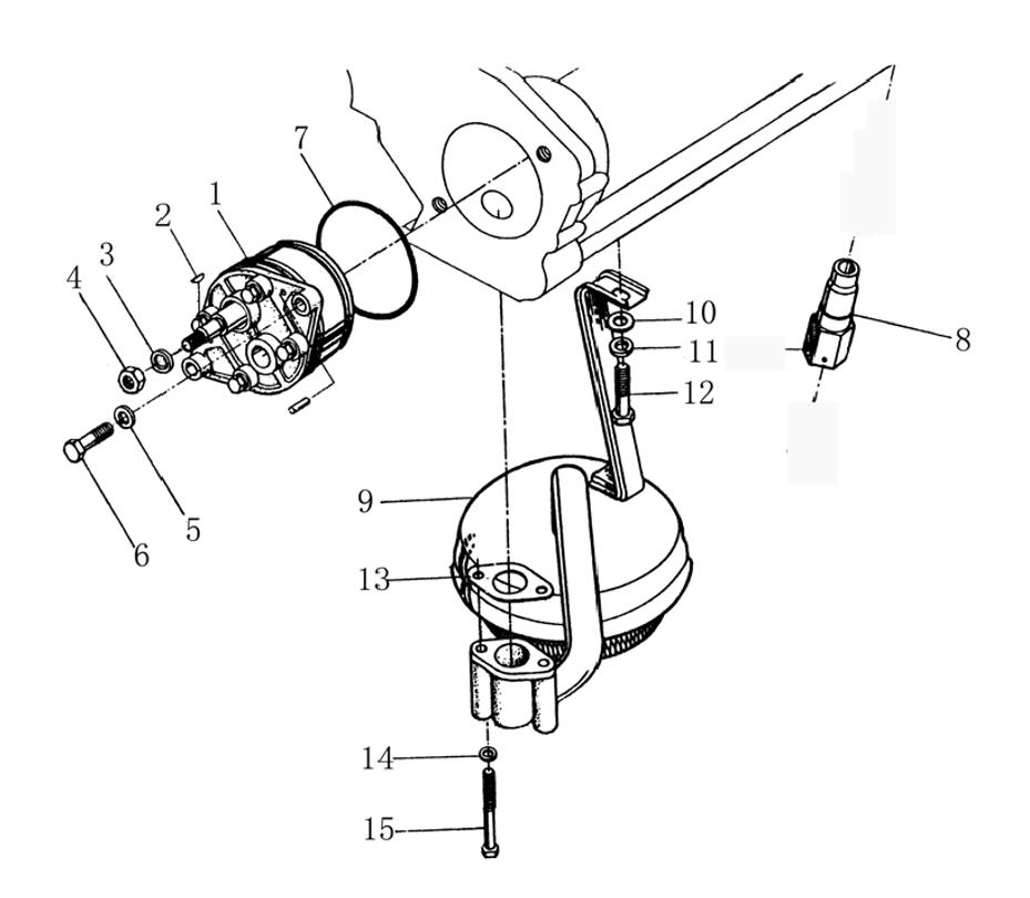 YTO engine Oil Pump Installation Assembly Oil Suction Strainer Assembly YTO-engine-Oil-Pump-Installation-Assembly-Oil-Suction-Strainer-Assembly